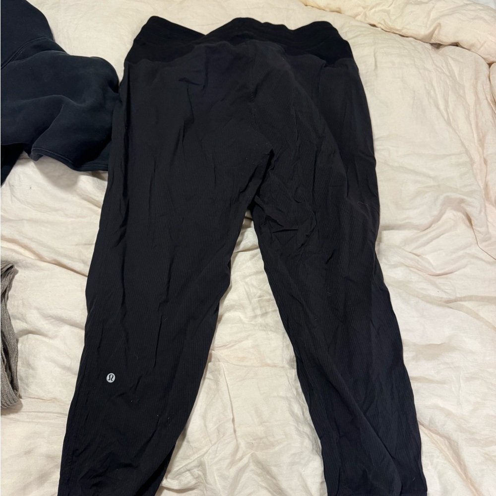 Black Athletic Joggers